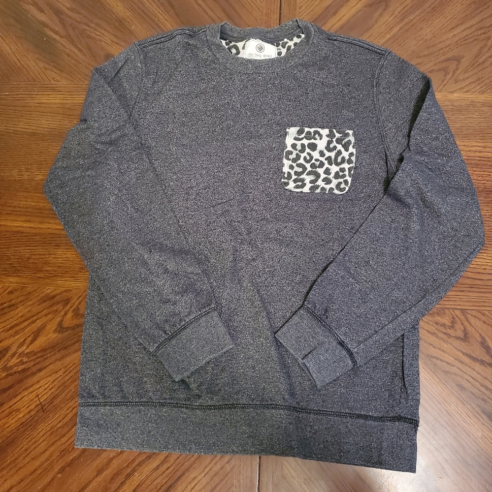 On the Byas pocket crew neck